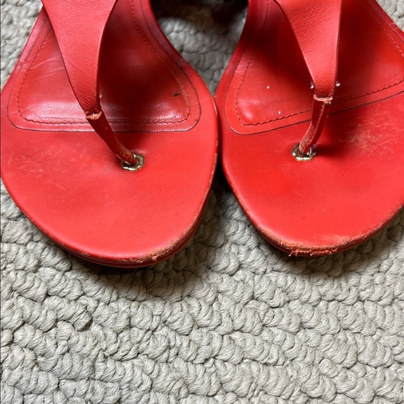 Salvatore Ferragamo Bold Red Sandals - Picture 3 of 6